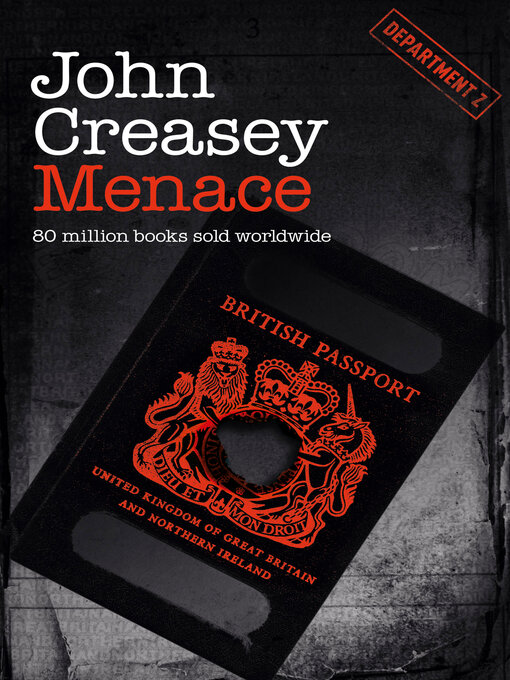 Title details for Menace by John Creasey - Available